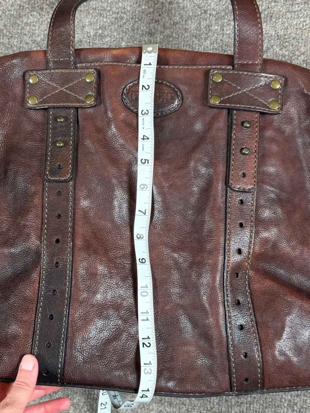 Brown large bag